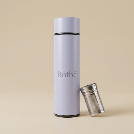 LILA-Thermoskanne 500 ml (mit Teefilter)
