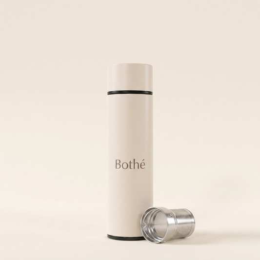 Thermoskanne BEIGE 500 ml (mit Teefilter)